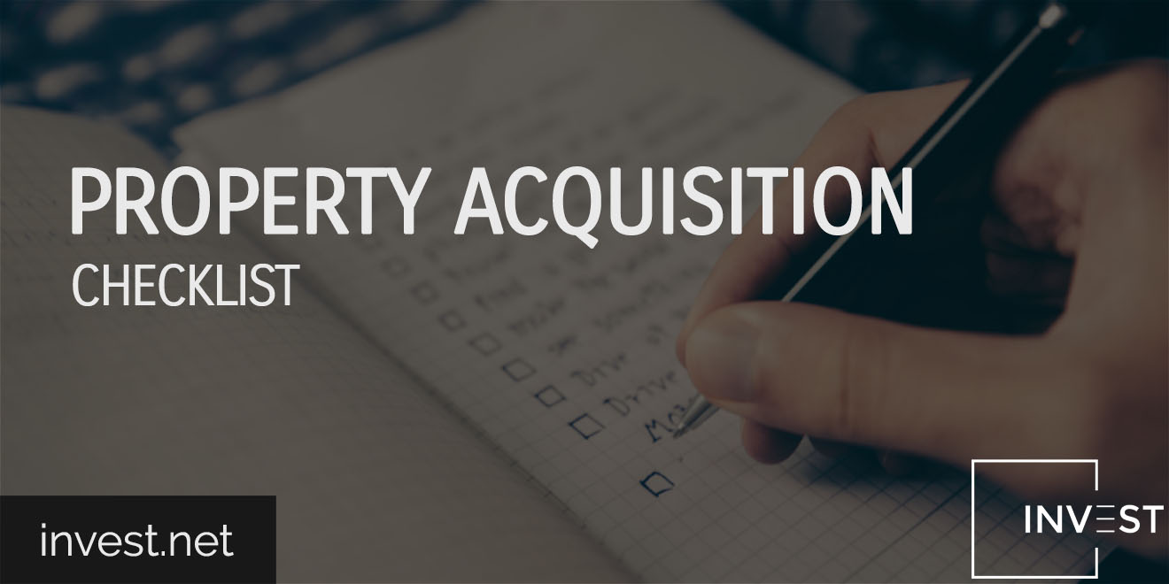 Property Acquisition Checklist